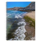 Strand in Puerto Piramides, Argentinien Notizblock (Vorderseite)