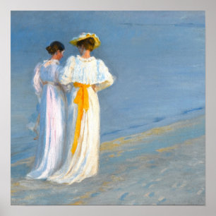 Strand in Skagen Poster