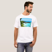 Strand in St George Bermuda T-Shirt (Vorne ganz)