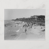 Strand in Tel Aviv in den 30er Jahren Postkarte (Vorderseite)