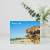 Strand in Vardero, Kuba Postkarte (Stehend Vorderseite)