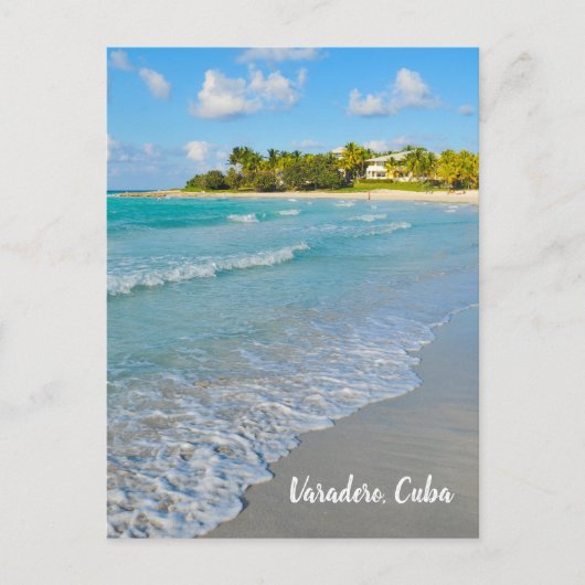 Strand in Vardero, Kuba Postkarte (Vorderseite)