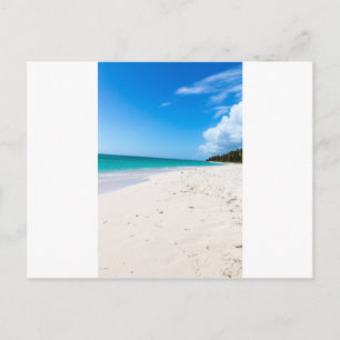 Strand Isla Saona in der Karibik Postkarte