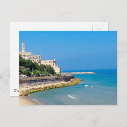 Strand Jaffa Postkarte