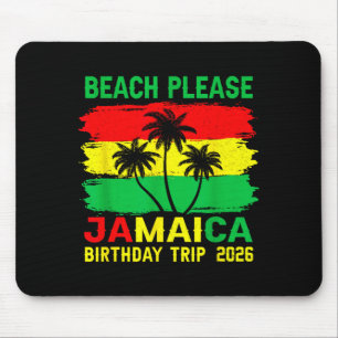 Strand Jamaika Geburtstagsreise 2026 passender Url Mousepad