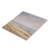 Strand John-Polizist-| Brighton (Öl auf Leinwand) Fliese (Seite)