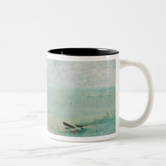 Strand Josephs Mallord William Turner | mit Zahlen Zweifarbige Tasse (Rechts)