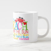 Strand - Jumbo-Tasse (Rechts)