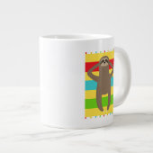 Strand Jumbo-Tasse (Vorderseite Rechts)