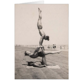 Strand-Jungen-Balance