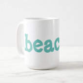 Strand Kaffeetasse (Vorderseite Links)