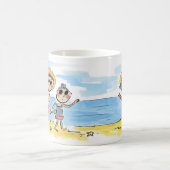Strand Kaffeetasse (Mittel)