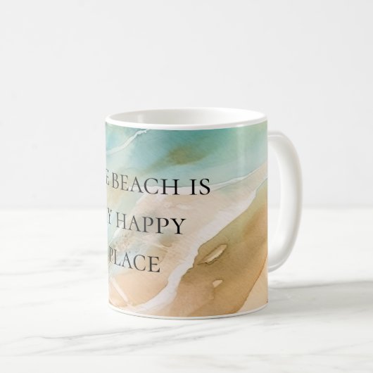 Strand Kaffeetasse (VorderseiteRechts)