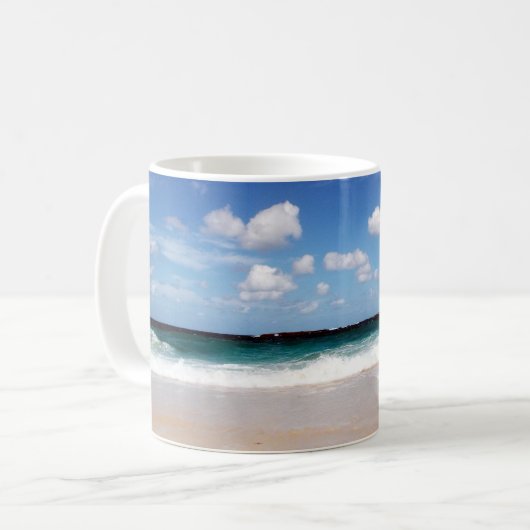 Strand Kaffeetasse (Vorderseite Links)