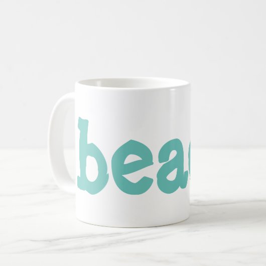 Strand Kaffeetasse (Vorderseite Links)