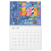 Strand-Kalender Kalender (Mär 2027)