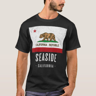 STRAND Kalifornien Cali City Souvenir CA Flagge T-Shirt
