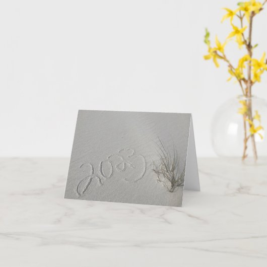 Strand Karte (Gelbe Blume)