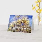 STRAND KARTE (Gelbe Blume)