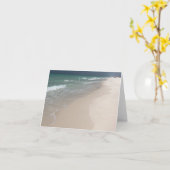 Strand Karte (Gelbe Blume)
