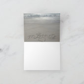 Strand Karte (Innenseite)