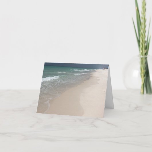 Strand Karte (Vorderseite)