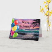 Strand Karte (Gelbe Blume)