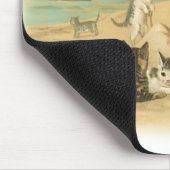 Strand-Kätzchen Mousepad (Ecke)