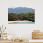 Strand, Kauai, Hawaii Poster (Küche)