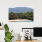 Strand, Kauai, Hawaii Poster (Heimbüro)