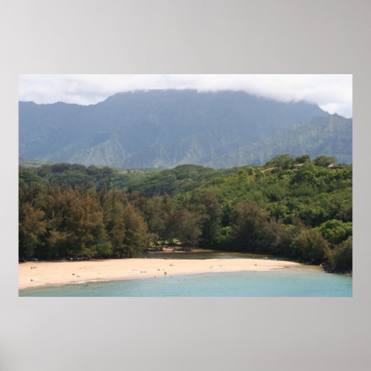Strand, Kauai, Hawaii Poster (Vorne)
