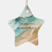 Strand Keramik Ornament (Rechts)