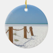 Strand Keramik Ornament (Hinten)