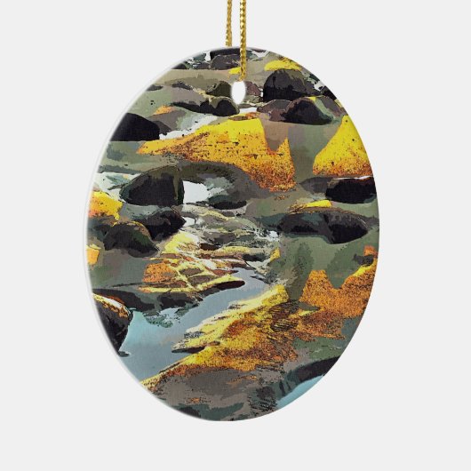 STRAND KERAMIKORNAMENT (Rechts)