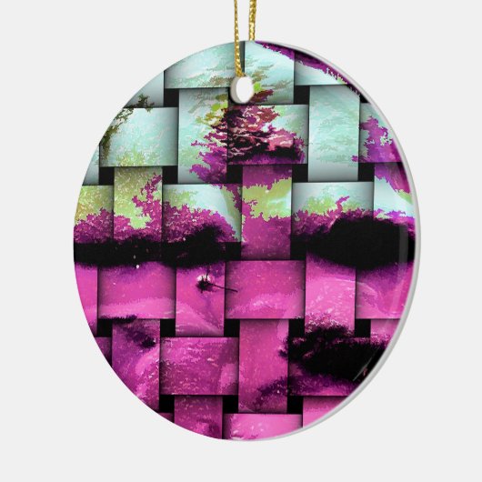 STRAND KERAMIKORNAMENT (Links)