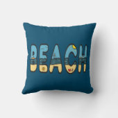 Strand Kissen (Rückseite)