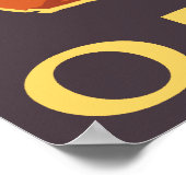 Strand & Kites - Gold Beach, Oregon Poster (Ecke)