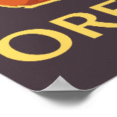 Strand & Kites - Küste von Oregon Poster (Ecke)