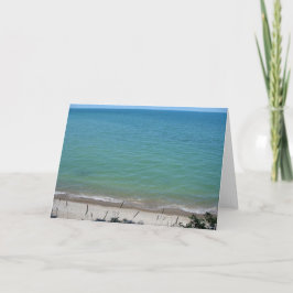 Strand klar zum Himmel Karte