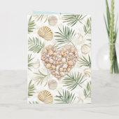 Strand Küste Ozean Boot Anker Geburtstag Karte (Rückseite)