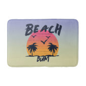 Strand/Küste/tropisch/hawaiisch Badematte (Vorderseite)