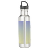 Strand/Küste/tropisch/hawaiisch Edelstahlflasche (Rückseite)