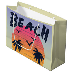 Strand/Küste/tropisch/hawaiisch Große Geschenktüte
