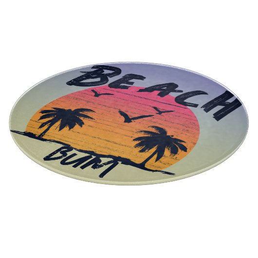 Strand/Küste/tropisch/hawaiisch Schneidebrett (Ecke)