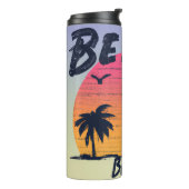 Strand/Küste/tropisch/hawaiisch Thermosbecher (Nach links gedreht)