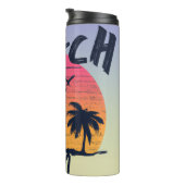 Strand/Küste/tropisch/hawaiisch Thermosbecher (Nach rechts gedreht)