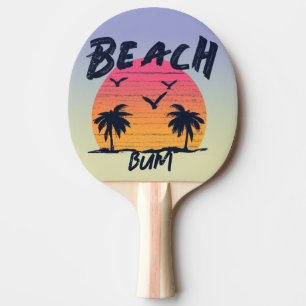 Strand/Küste/tropisch/hawaiisch Tischtennis Schläger