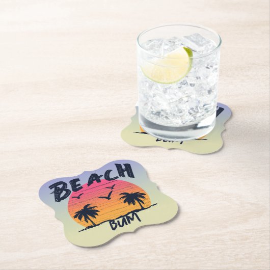 Strand/Küste/tropisch/hawaiisch Untersetzer (Vor Ort)