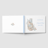 Strand Küsten Boho Hochzeitsgästebuch Gästebuch (Voll)