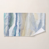 Strand Küstenwache Ozean Aquarell Wohngestaltung Badhandtuch Set (Handtuch)